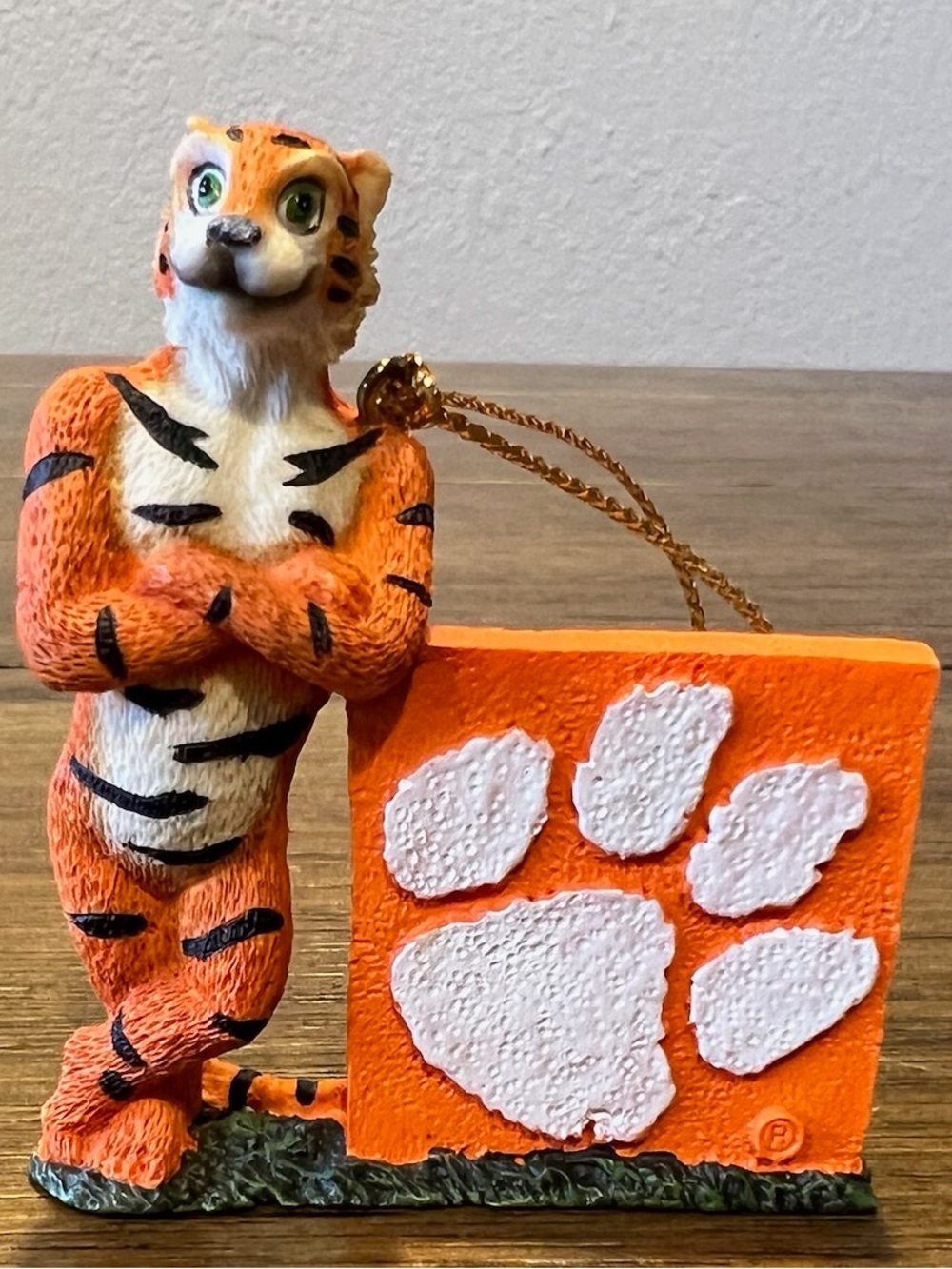 Clemson Tigers Mascot Ornament NCAA College Classics Christmas Tree Decor